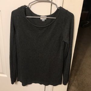 Grey Old Navy Sweater- scoop neck